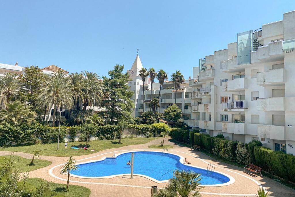 Blue Marina - Terraza, Piscina Y Wifi Gratis Apartment Roses Exterior photo
